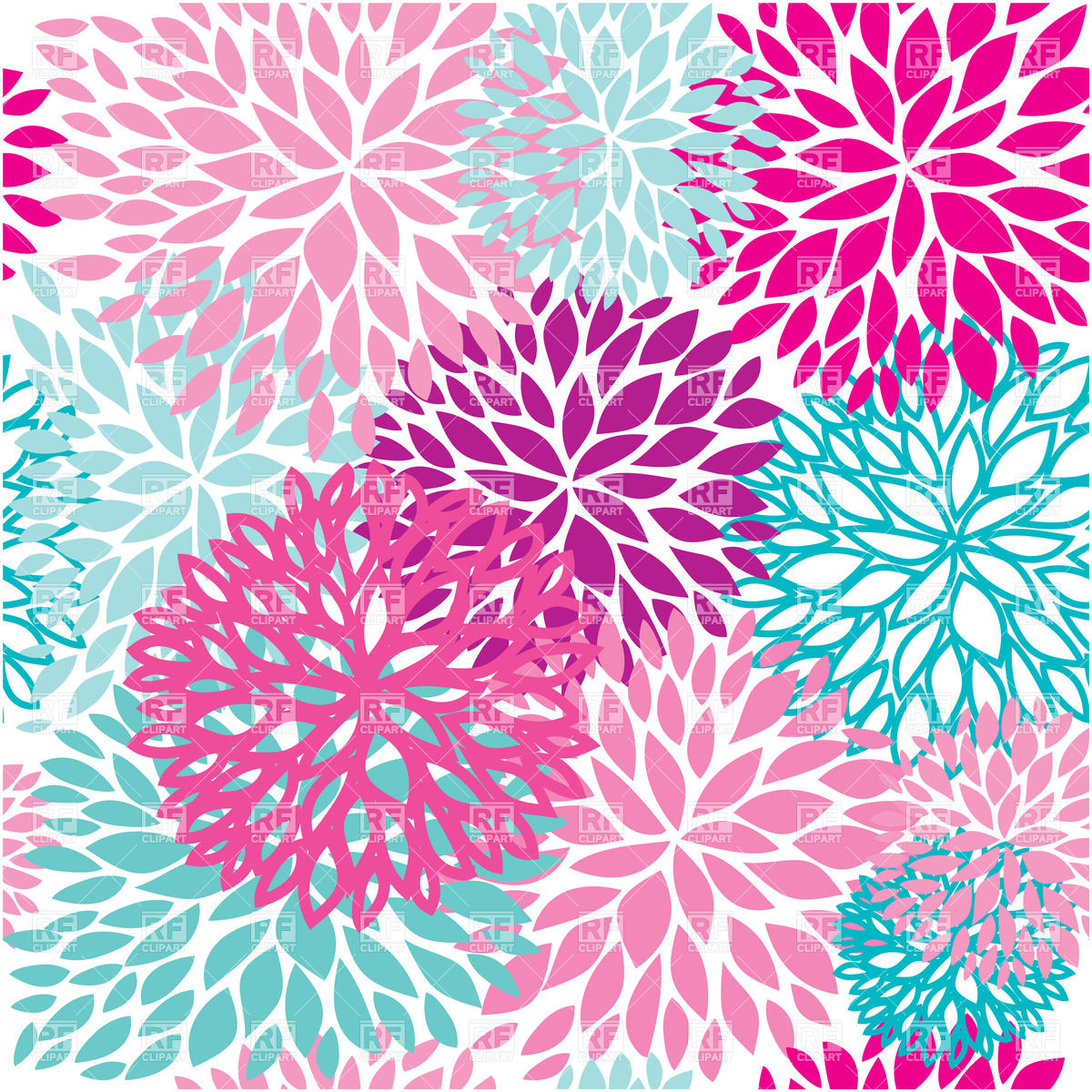 Free Seamless Vector Floral Pattern Free Seamless Vector Floral Pattern