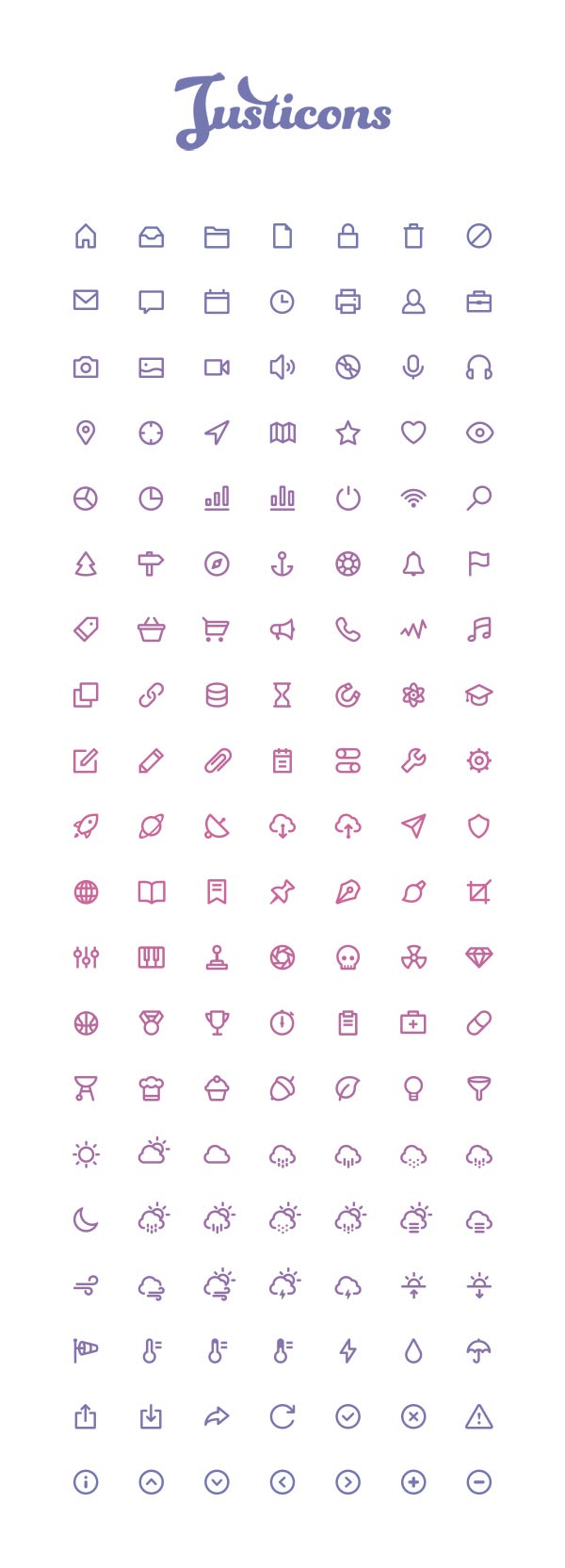 Free Stroke Icons