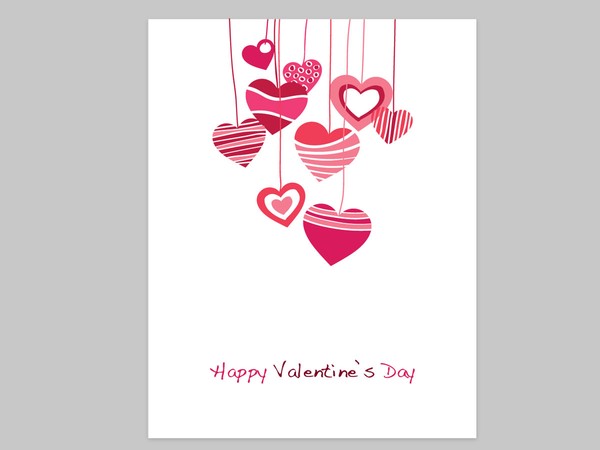 Free Valentine Heart Card