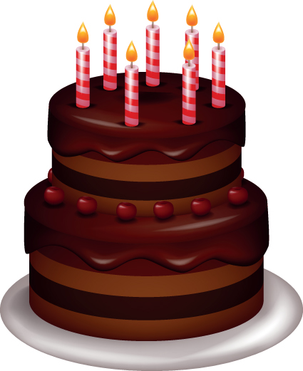 Free Vector Birthday Cake Free Vector Birthday Cake
