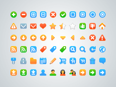 Free Vector Icons for Web Development