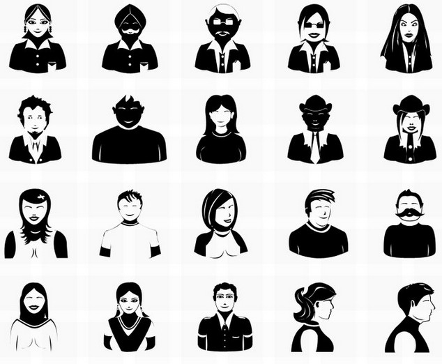 Free Vector People Icons