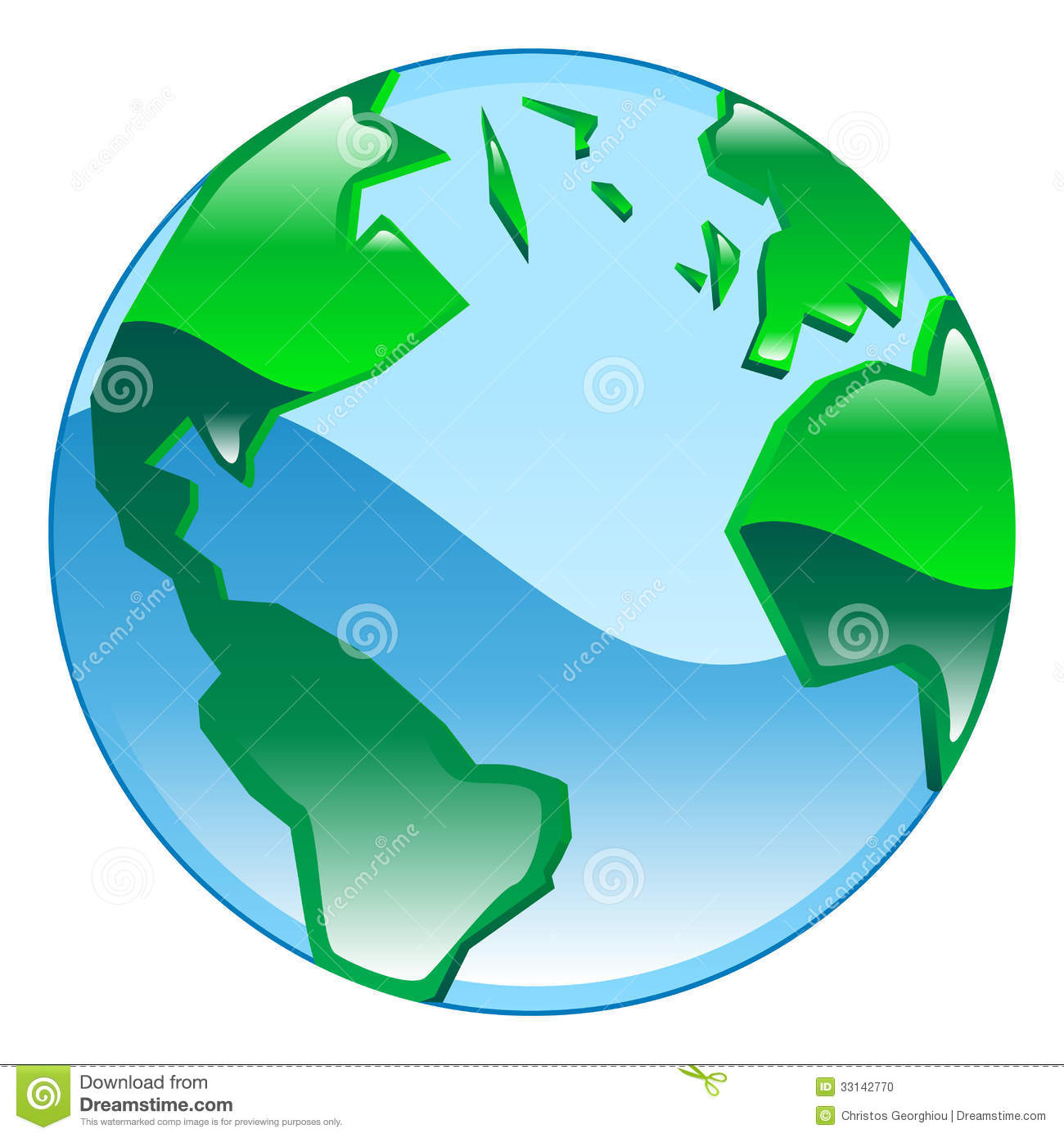 Globe Clip Art Illustrations