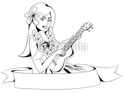 8 Vector Hawaiian Ukulele Images