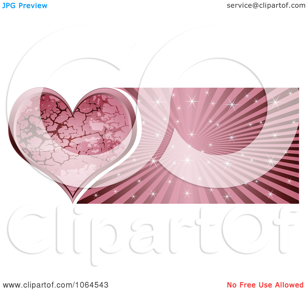 Heart Banner Clip Art