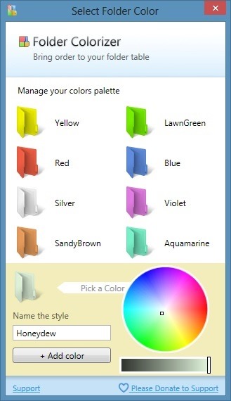 How to Change Folder Color Windows 8