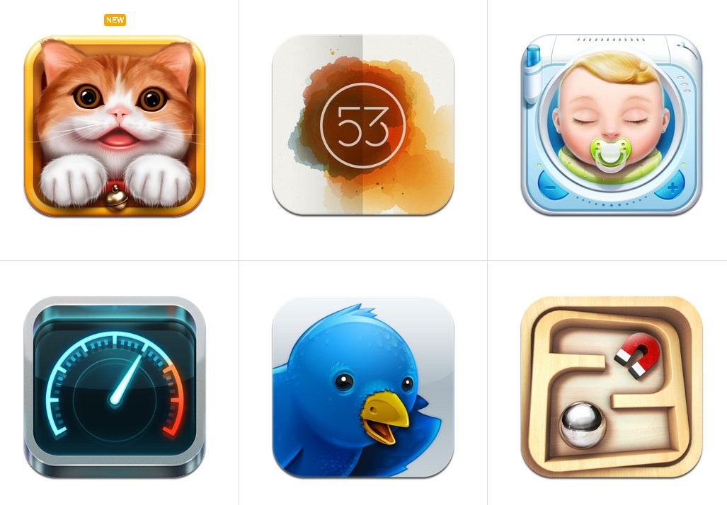 iOS App Icon Designs