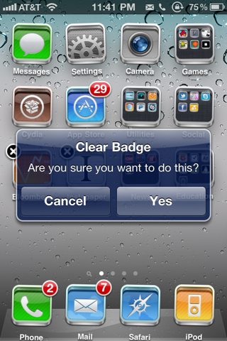 iPhone Badge App Icon iPhone Badge App Icon