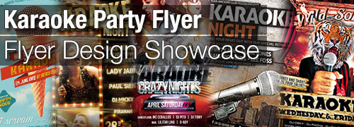 Karaoke Flyer PSD Template