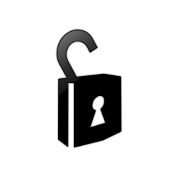 Lock Unlock Icon Black and White Lock Unlock Icon Black and White