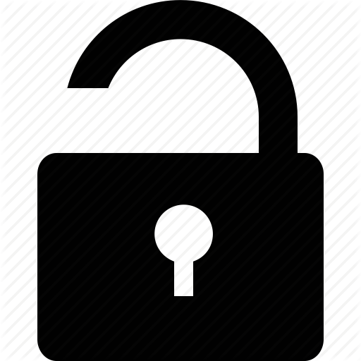 Lock Unlock Icon Vector