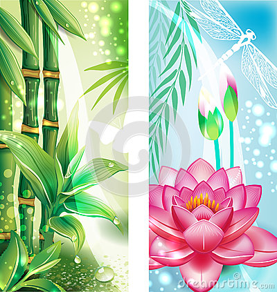 Lotus Flower Banner