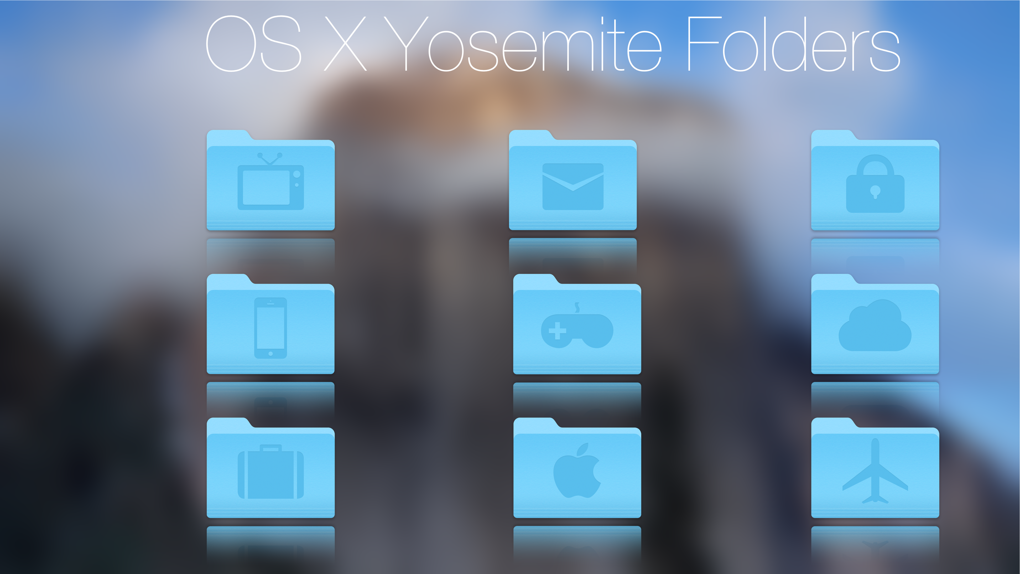 Mac Folder Icons Yosemite