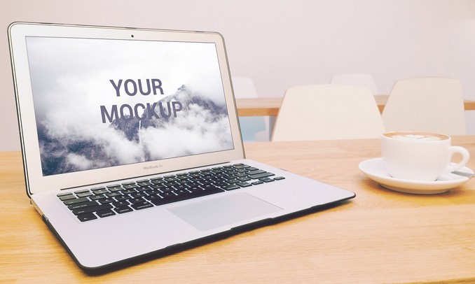 MacBook Mockup Psd Free