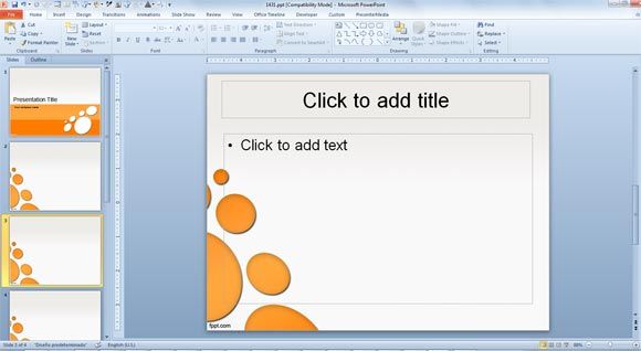 Microsoft Office PowerPoint Template Free Download