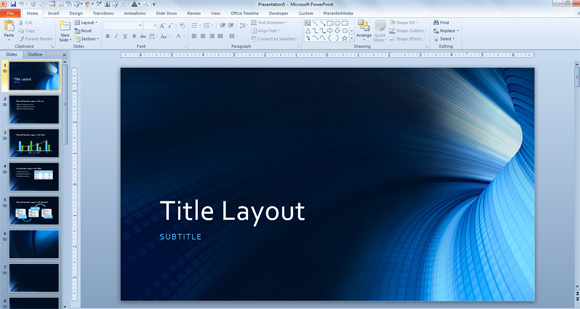 16 Free Microsoft PowerPoint Templates Images