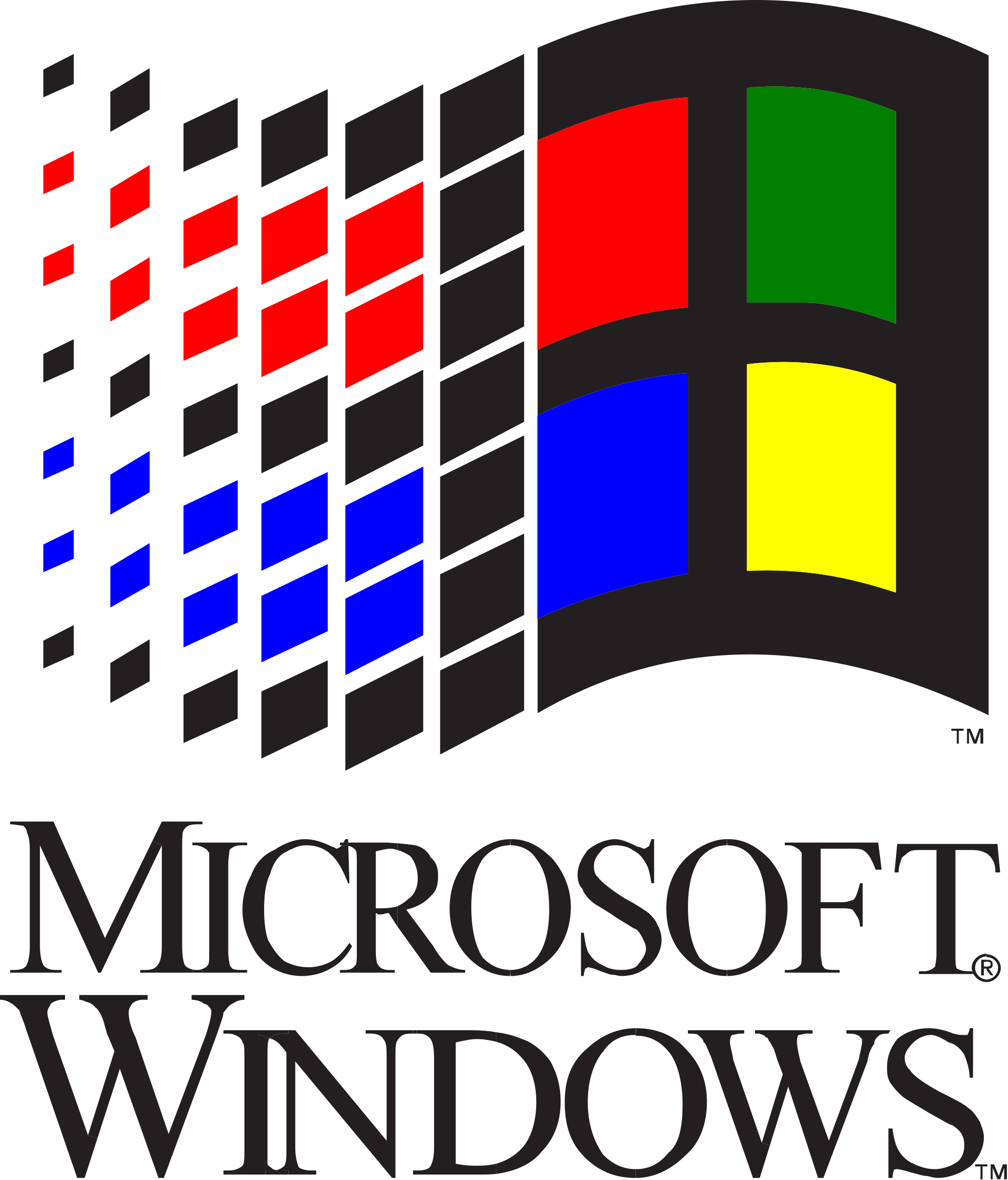 Microsoft Windows 3 Logo