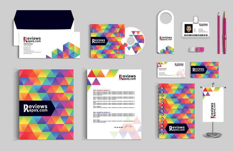 Modern Graphic Design Stationery Template Modern Graphic Design Stationery Template