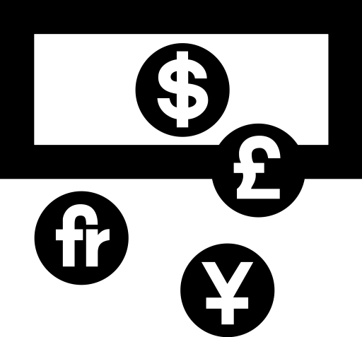 Money Exchange Sign