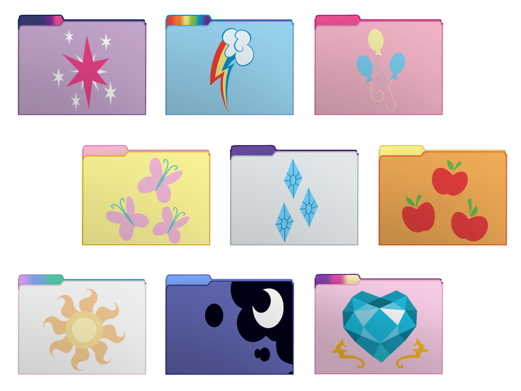 My Little Pony Windows Icons