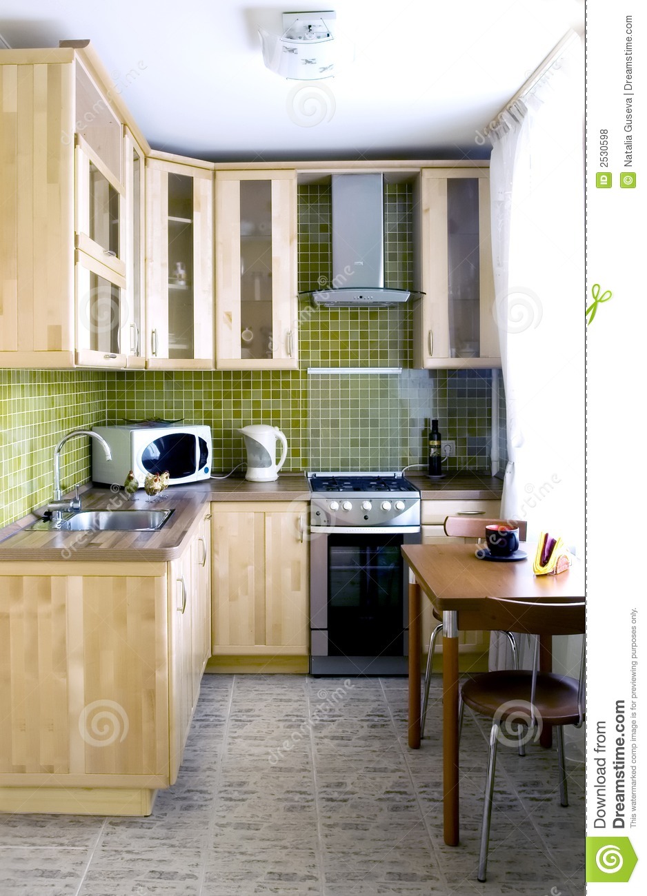 Natural Wood Kitchen Cabinets