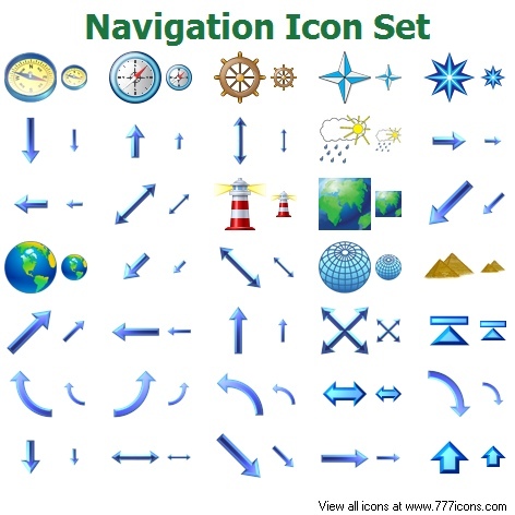 Navigation Icon Set