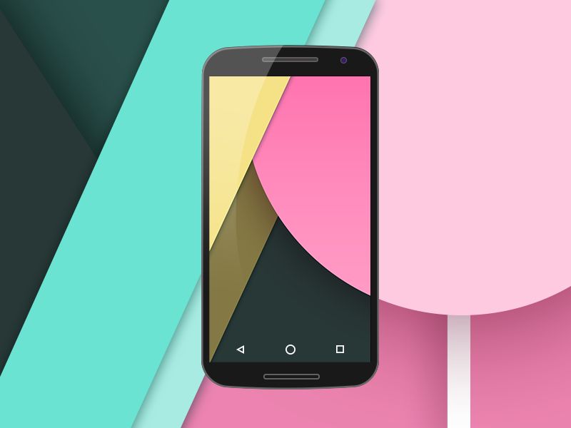 Nexus 6 Mockup PSD