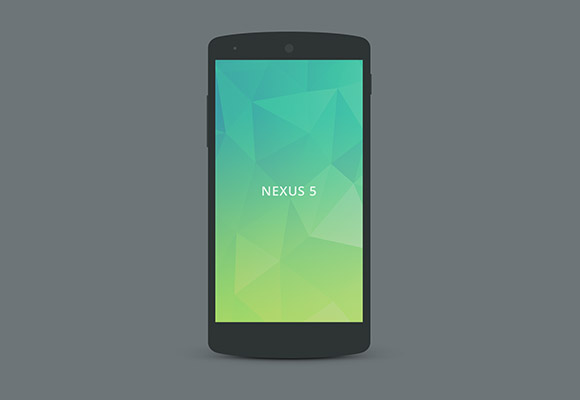 Nexus 6 Mockup PSD