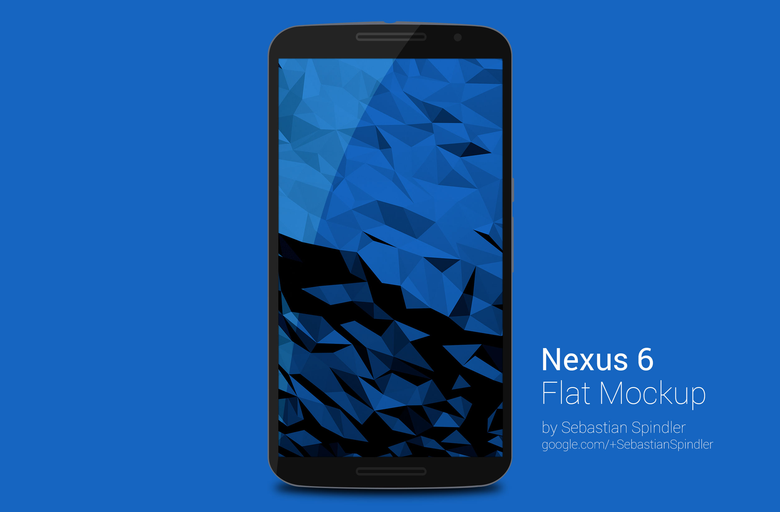 Nexus 6 Mockup PSD