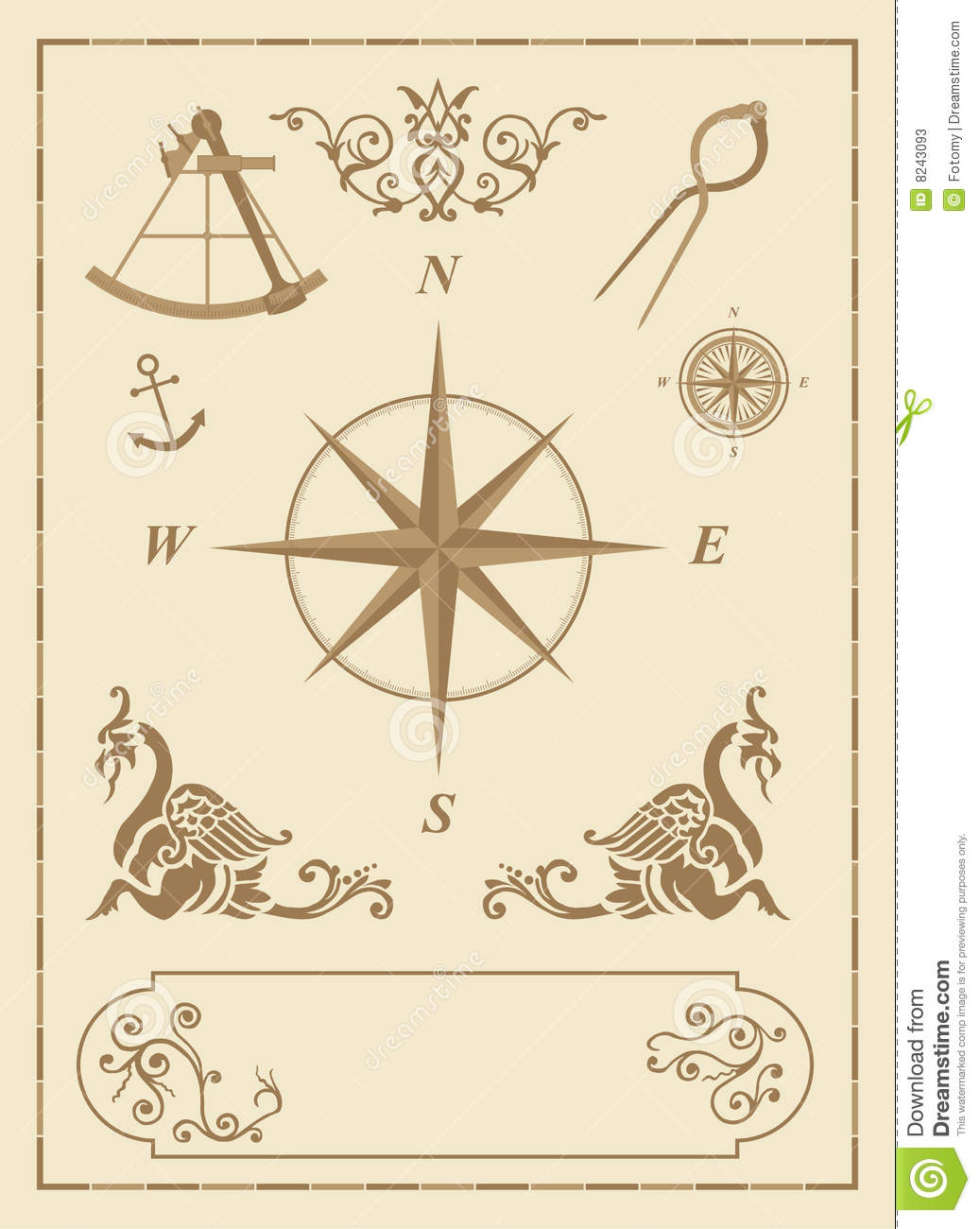 Old Nautical Symbols Old Nautical Symbols