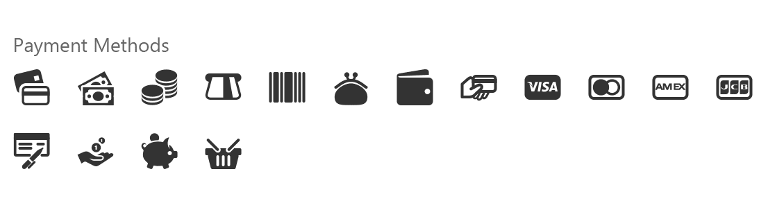 Payment Method Icons