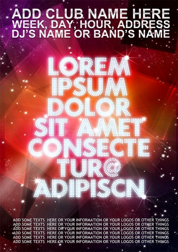 Photoshop PSD Poster Templates Free Download Photoshop PSD Poster Templates Free Download