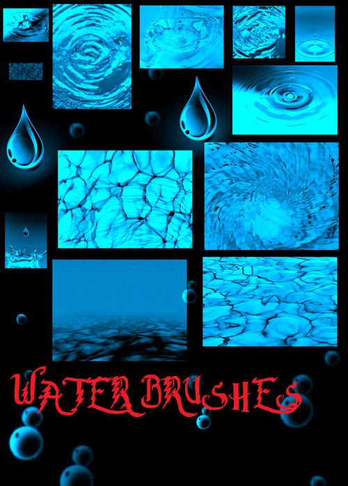 Photoshop Water Brushes