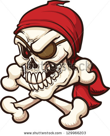 Pirate Skull Clip Art