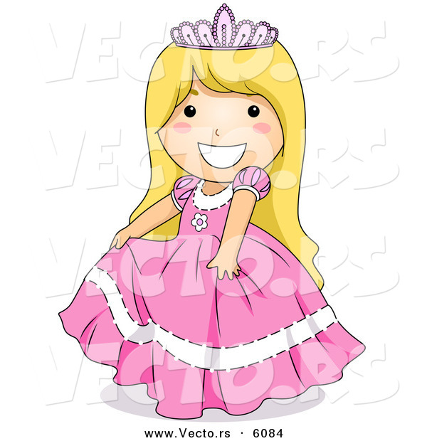 Pretty Cartoon Princess