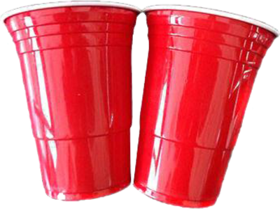 PSD Red Party Cups