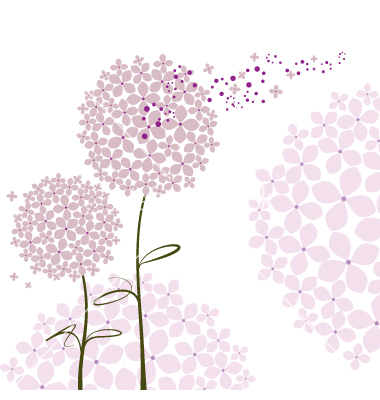 Purple Hydrangea Clip Art Free
