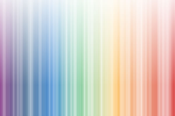 Rainbow White Background with Design