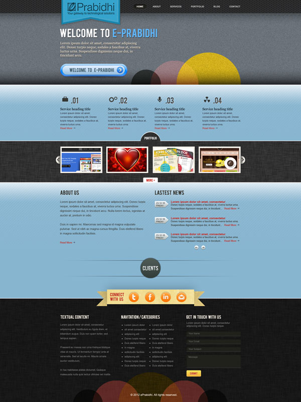 Sample Professional Website Design