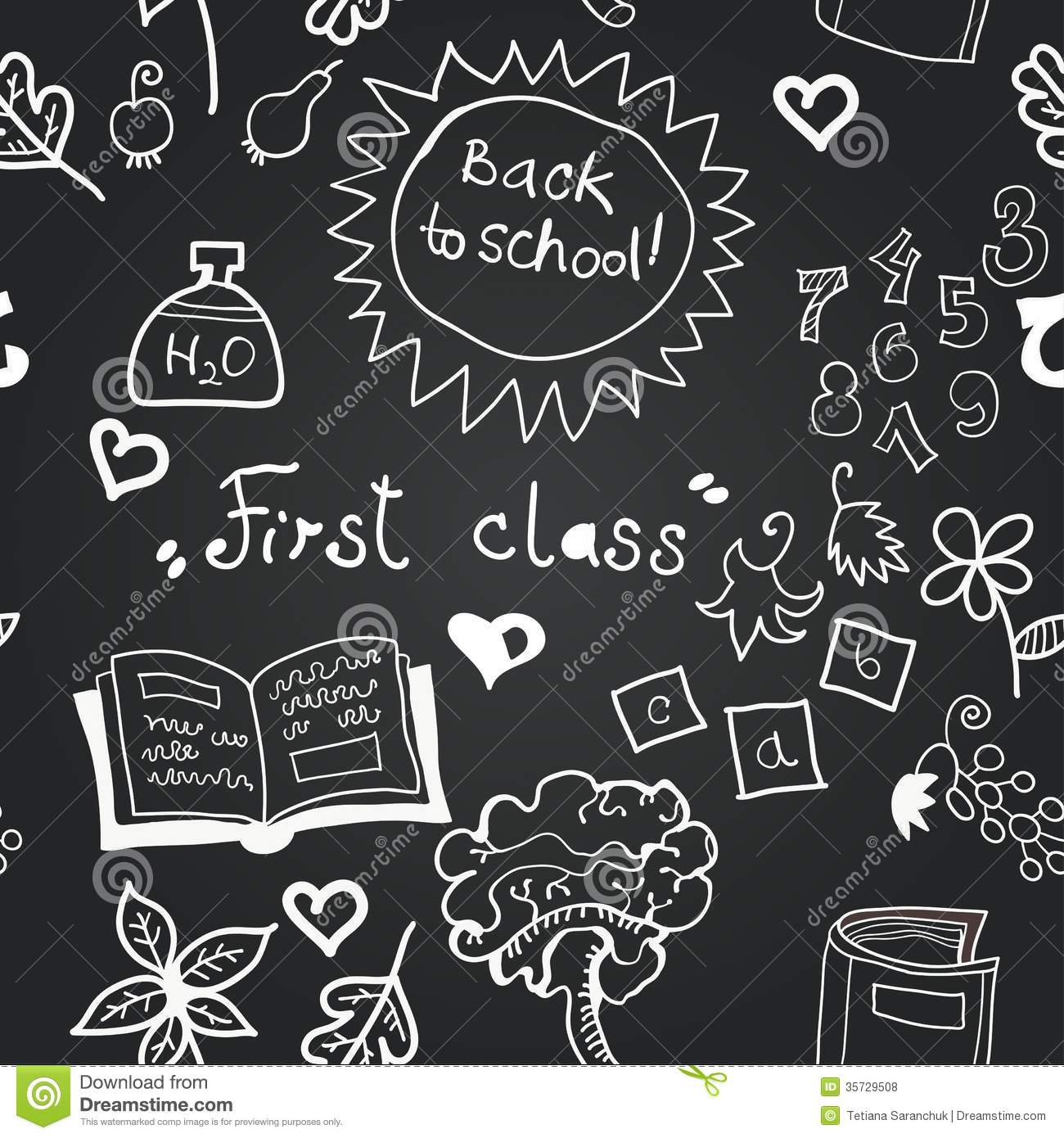 School Chalkboard Vector