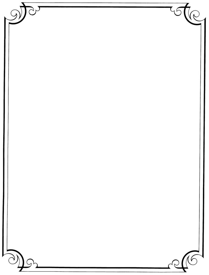 Simple Border Design Paper Simple Border Design Paper