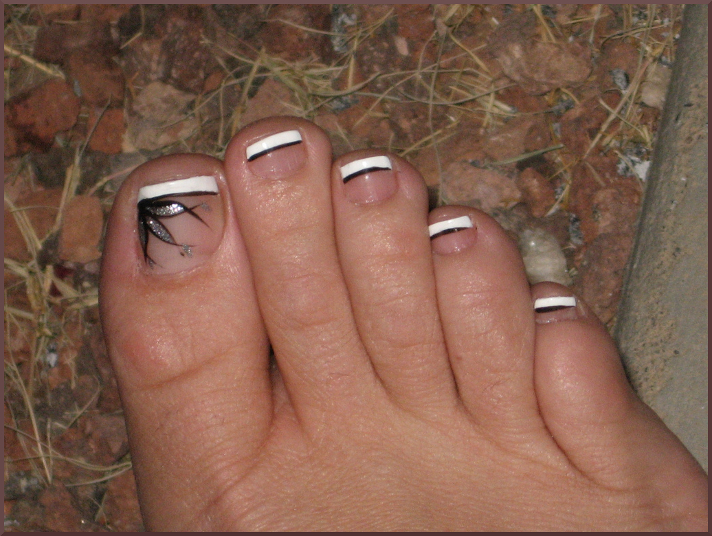Simple Toe Nail Designs