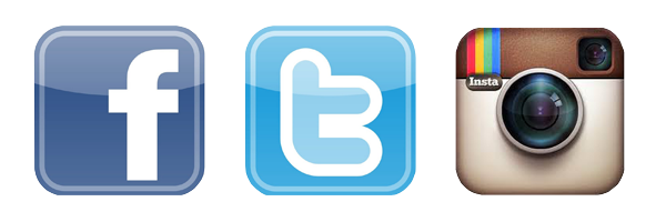 Social Media Facebook Twitter Instagram Icons Social Media Facebook Twitter Instagram Icons