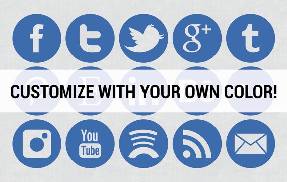 Social Media Instagram Facebook Twitter YouTube Icons Social Media Instagram Facebook Twitter YouTube Icons