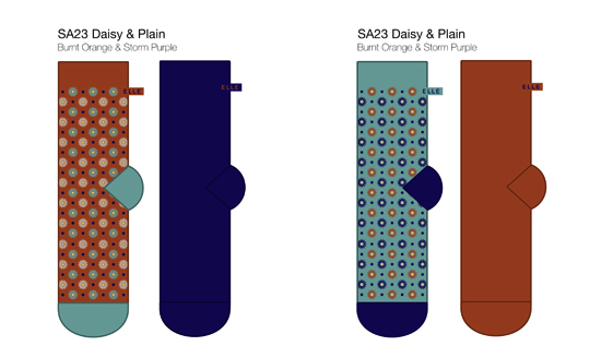 Sock Design Template