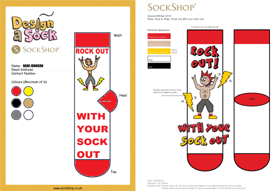 Sock Template