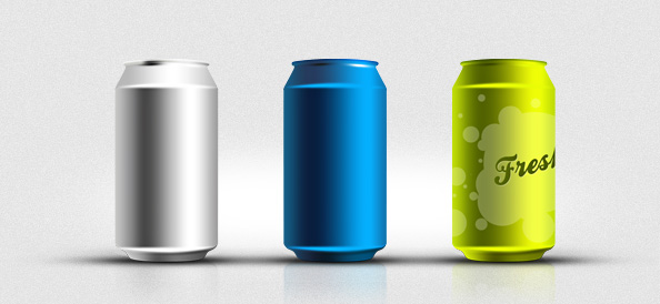 Soda Can PSD Mockup Templates