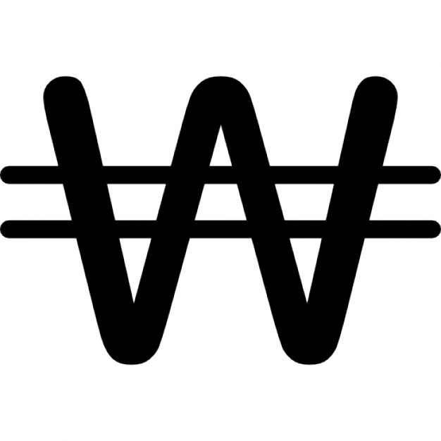 South Korean Currency Symbol