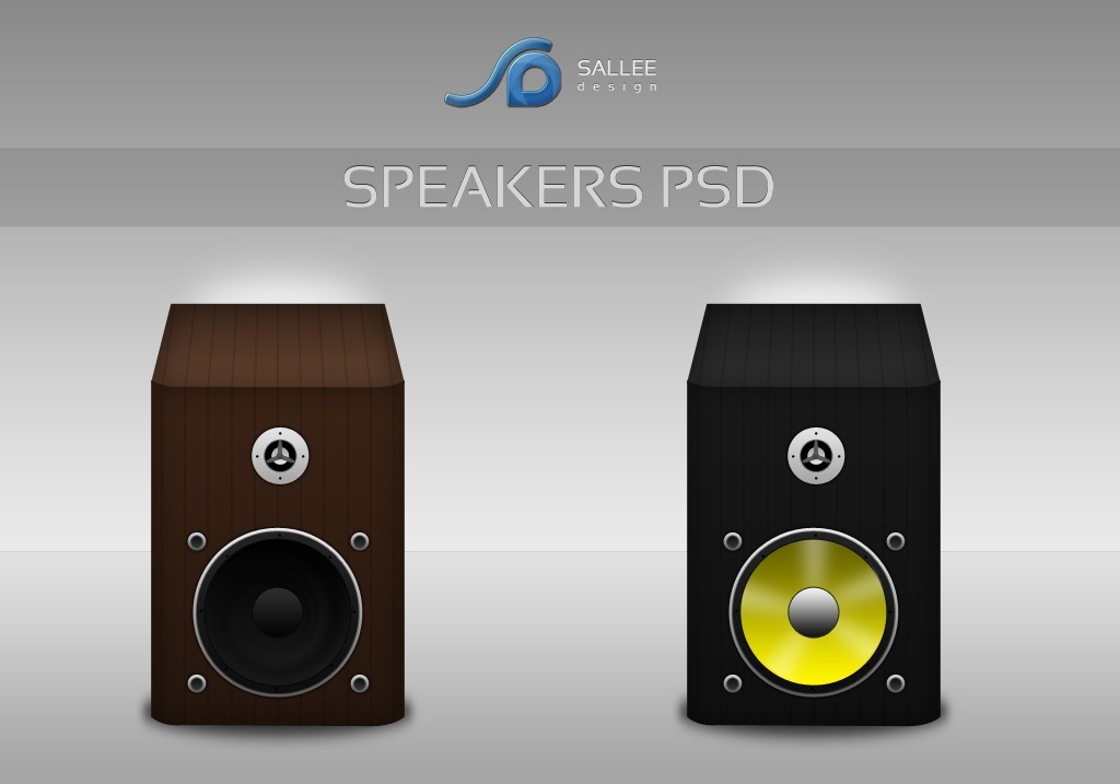 Speakers PSD Speakers PSD