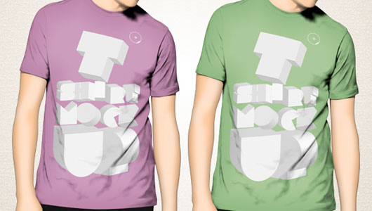 T-Shirt Mock Up Psd